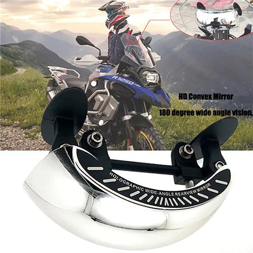 Motorcycle Wide Panoramic Rearview Mirror— Special Price Offer💥💥💥