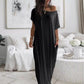 💎64 % Rabatt☀️🌿 Langes Sommerkleid für Damen – luftig, locker & einfarbig: Perfekt für heiße Tage. Kurzärmelig & knöchellang für maximalen Tragekomfort ✨🌸 Jetzt entdecken!