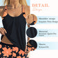 👙 Bikini-Set für Damen – ärmelloses Top & kurze Hose, lässig & vielseitig für Strand, Pool & Urlaub 🌺