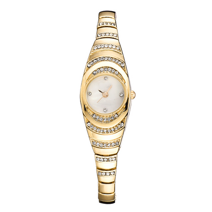 ⌚ NUR FÜR BEGRENZTE ZEIT: 50 % RABATT! ✨ Strass-Armbanduhr – elegant, glamourös, zuverlässige Zeitanzeige 💎