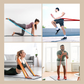 🏋️‍♂️ 50 % RABATT!💪🔥 5-teiliges Fitnessband-Set – 5 Stufen, Anker, Griffe – ideal für Kraft, Yoga & Pilates! 🧘