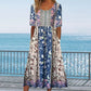 🔥49 % RABATT🌸✨ Elegantes Bohemian-Druckkleid für Damen