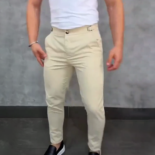 ⏳Spécial⏰Pantalon slim extensible pour homme pour une durée limitée【Haute élasticité, confort maximal et respirabilité】