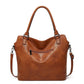 👜  50% RABATT! ✨ Kunstleder-Shopper Damen – Vielseitig, Praktische Fächer, Set mit Beutel 💼