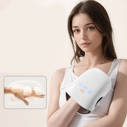 🔥Dites adieu aux mains douloureuses🔥Masseur de mains sans fil avec 3 vitesses, chaleur et compression