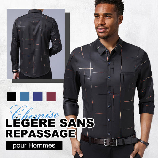 Chemise Légère sans Repassage pour Hommes