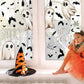 Halloween-Geister Statische Fensteraufkleber – Doppelseitige, wiederverwendbare Deko