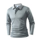 📢📢50 % Rabatt!! ⏰Herren einfarbiges Business-Casual-Oberteil mit Kragen