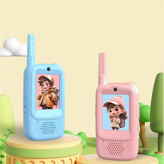 Vidéo rechargeable pour enfants Walkie Talkies