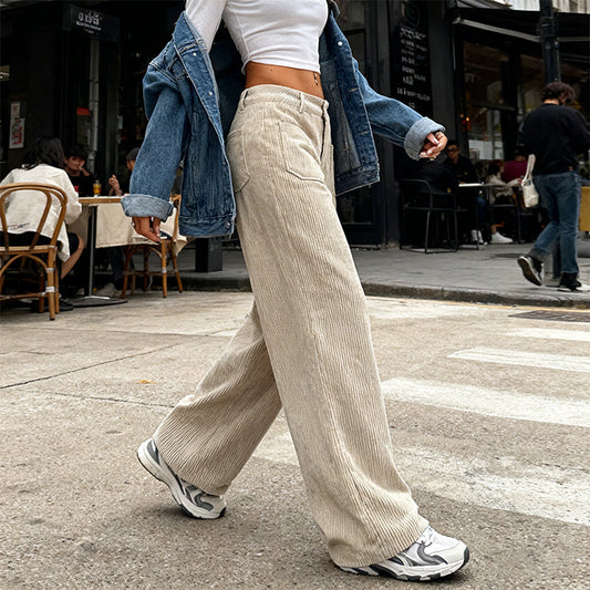 🔥49% RABATT🔥 Damen-Freizeithose – Lockerer Schnitt und hoher Bund für maximalen Komfort und Stil 👖✨