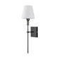 💡 60% RABATT! 🛋️ Klassische Wandleuchte mit Stoffschirm – Sanftes Ambiente, Einfache Montage & Perfekt für Wohn-/Schlafzimmer ✨
