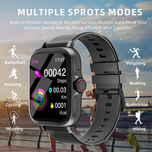📢📢60 % Rabatt!! ⏰Multifunktionale Bluetooth Smart Sportuhr / 🏃‍100 Sportmodi / 💧IP68 wasserdicht und staubdicht