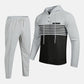 🔈🔈 60 % RABATT!! 🔥👕 Herren-Trainingsanzug mit Kapuze und Farbblock-Design 👖