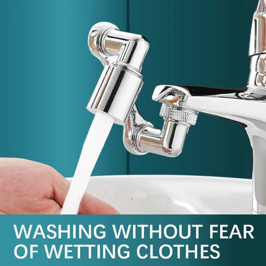 Universelle 1080°-Wasserhahnverlängerung mit schwenkbarem Roboterarm