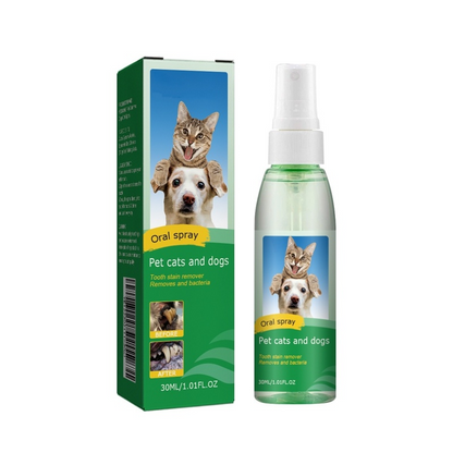 🐶Effektives Zahnpflege-Spray für Katzen und Hunde🐱
