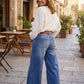 💎 -61% AUF VINTAGE JEANS! 💎 Damen Hochbund & Weitbein: Retro-Style, Bequeme Passform & Lässiger Look 👖✨