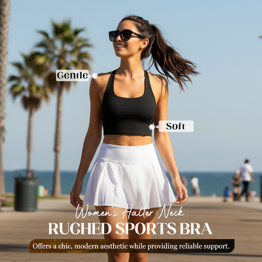 🔥60% Rabatt🧘‍♀️Damen-Sport-Tanktop mit herausnehmbaren Brustpolstern, ✨lässiger Tragekomfort und strapazierfähiges Neckholder-Sporttop für Yoga, 🌊Fitnessstudio und Training, Damen-Sportbekleidung für alle Jahreszeiten🧶