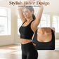 🔥60% Rabatt🧘‍♀️Damen-Sport-Tanktop mit herausnehmbaren Brustpolstern, ✨lässiger Tragekomfort und strapazierfähiges Neckholder-Sporttop für Yoga, 🌊Fitnessstudio und Training, Damen-Sportbekleidung für alle Jahreszeiten🧶