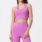 🔥60% Rabatt🧘‍♀️Damen-Sport-Tanktop mit herausnehmbaren Brustpolstern, ✨lässiger Tragekomfort und strapazierfähiges Neckholder-Sporttop für Yoga, 🌊Fitnessstudio und Training, Damen-Sportbekleidung für alle Jahreszeiten🧶