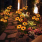 📢📢50 % Rabatt!! ⏰🌻 Realistisch & wetterfest | Solar-Sonnenblume – Bestseller 2026 | IP65-Außen-Dekoration