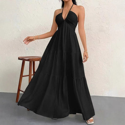 🏆SOMMERANGEBOT 50 % Rabatt 💥 Lässiges, ärmelloses Basic-Kleid für Damen mit lockerer Passform