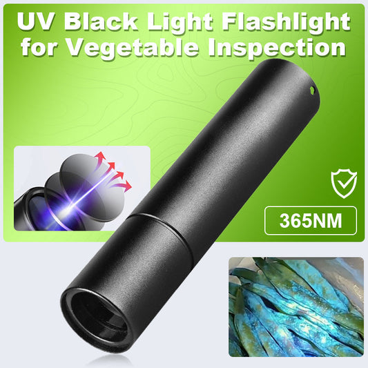 🥳HEISSER SALE 2026💞50.000+ VERKAUFT!❤️ 60 % RABATT! UV-Schwarzlicht-Taschenlampe zur Gemüse-Detektion