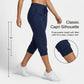🔥Solange der Vorrat reicht 54 % Rabatt!🎉Damen 3/4 Jogginghose – Strickstoff, Hoher Bund mit Kordelzug, Mit Taschen