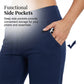 🔥Solange der Vorrat reicht 50 % Rabatt!🎉Damen 3/4 Jogginghose – Strickstoff, Hoher Bund mit Kordelzug, Mit Taschen