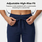 🔥Solange der Vorrat reicht 54 % Rabatt!🎉Damen 3/4 Jogginghose – Strickstoff, Hoher Bund mit Kordelzug, Mit Taschen