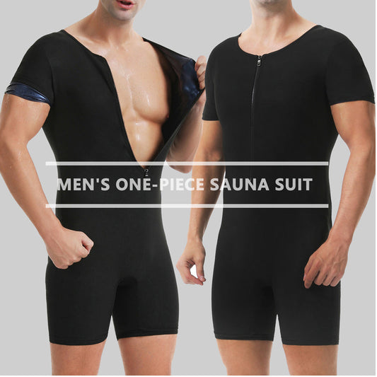 🌞Frühlingserwachen: 68% Rabatt!🔥 Ganzkörper-Sauna-Overall für Herren – Kalorienverbrauch steigern & Muskelkompression – mit wärmespeicherndem Polymergewebe – leicht & langlebig