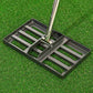 💎50% Rabatt⛳🌱 Edelstahl Rasenplanierer & Garten-Rechen – Präziser Nivellierer für Golf, Rasen & Sandflächen
