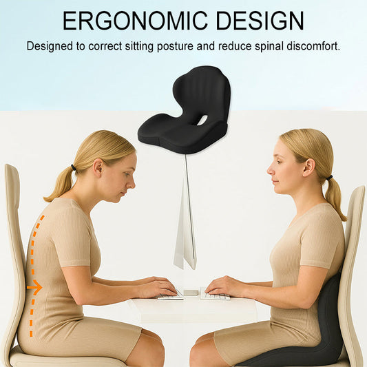 🪑 62% RABATT! 💺 Ergonomisches Sitzkissen 2026 – Perfekte Lordosenstütze, Memory-Schaum & Ideal für Büro & Auto 🧘‍♂️