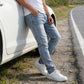 👖 60% RABATT! 🔥 Moderne Slim-Fit-Stretchjeans für Herren – Bequemer Stretch, Moderne Passform & Vielseitiger Alltagslook 💙
