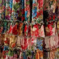 ⏳Nur für kurze Zeit: 54 % Rabatt⏰Romantisches Blumenkleid mit V-Ausschnitt und Laternenärmeln👗
