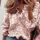 👚 60% RABATT! 🌸 Damen Bluse – Frühling/Sommer, Langarm, Rüschen-Design, Elegant & Leicht Für Einen Romantischen Look ✨