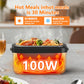 🔥51% Rabatt⚡Tragbare, kabellose elektrische Lunchbox🥙Mit 100W Leistung und 5-seitiger Heiztechnologie erwärmt sie Speisen in 30min schnell & gleichmäßig