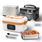 🔥51% Rabatt⚡Tragbare, kabellose elektrische Lunchbox🥙Mit 100W Leistung und 5-seitiger Heiztechnologie erwärmt sie Speisen in 30min schnell & gleichmäßig