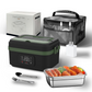 🔥51% Rabatt⚡Tragbare, kabellose elektrische Lunchbox🥙Mit 100W Leistung und 5-seitiger Heiztechnologie erwärmt sie Speisen in 30min schnell & gleichmäßig