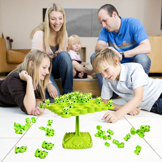 📢📢55 % Rabatt!! ⏰Balance-Laubfrosch-Stapelspielzeug🐸Kleine Denkspiele, die sich für Eltern und Kinder zum gemeinsamen Spielen eignen