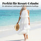 🌞Frühlingserwachen: 69% Rabatt!✨Elegantes Resort-Kleid: Fließendes Neckholder-Sommerkleid mit Plissee-Falten