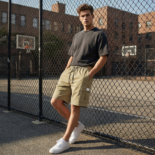 🌞Frühlingserwachen: 60% Rabatt!💎Herren Cargo-Shorts – Atmungsaktiv, Schnelltrocknend & Maximaler Komfort durch Gummizug