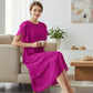 💎63 % Rabatt 🌸Elegantes Kleid mit Lagenlook und Flatterärmeln 👗Eine bezaubernde Dame verdient immer ein passendes Kleid ❤️