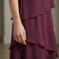 💎63 % Rabatt 🌸Elegantes Kleid mit Lagenlook und Flatterärmeln 👗Eine bezaubernde Dame verdient immer ein passendes Kleid ❤️