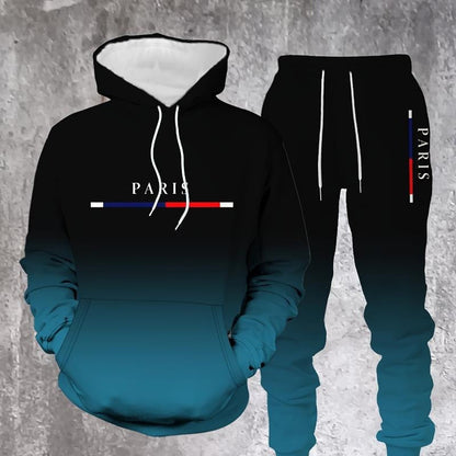 💎 -60% AUF DAS TRAININGSANZUG-SET! 💎 Herren-Set, Farbverlauf & Robust ✨