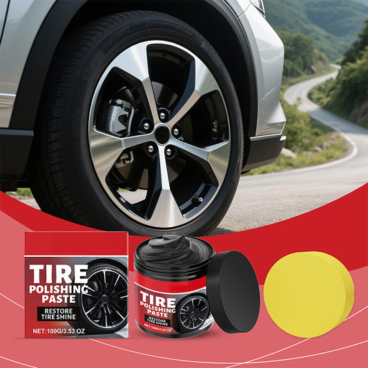 🚗 KAUFE 1 ERHALTE 1 GRATIS! ✨ Felgenpflegebalsam mit Schwammapplikator – Reinigt & Schützt, Verleiht Lang anhaltenden Glanz & Einfache Anwendung 🚗