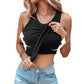 💥62% Rabatt 🎀Geripptes Tanktop mit integriertem BH für Frauen🌸ideal für Alltag, Freizeit und Sommer🌊