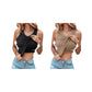 💥62% Rabatt 🎀Geripptes Tanktop mit integriertem BH für Frauen🌸ideal für Alltag, Freizeit und Sommer🌊