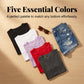 💶Nur 6.99 € pro Stück!!  5er-Pack Unifarbene Basic T-Shirts aus Baumwolle – Vielseitige Klassiker für deinen Kleiderschrank 🧳