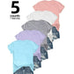 💶Nur 6.99 € pro Stück!!  5er-Pack Unifarbene Basic T-Shirts aus Baumwolle – Vielseitige Klassiker für deinen Kleiderschrank 🧳