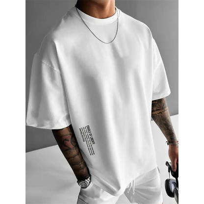 📢📢56 % Rabatt!! ⏰Herren Urban Style Loose Fit Kurzarm-Shirt